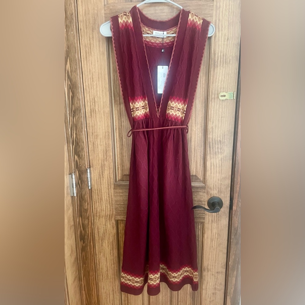 Molly Bracken Sweater Dress Size Medium